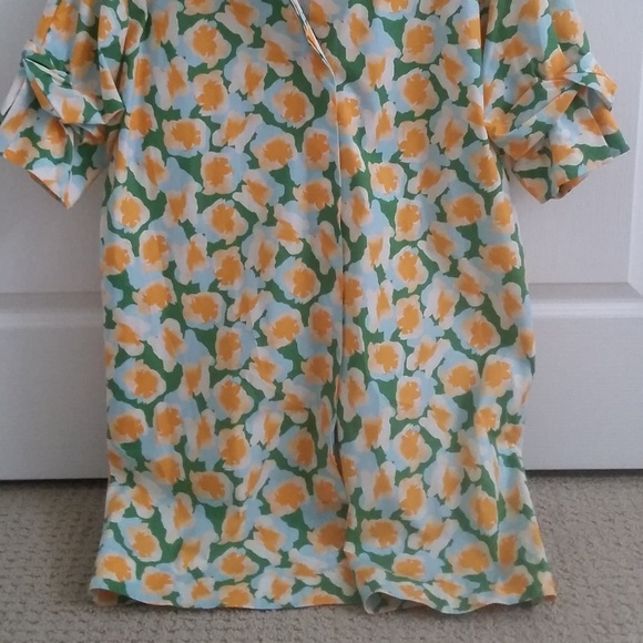 COS bright cotton shirt dress, size 6 - Picture 2 of 2